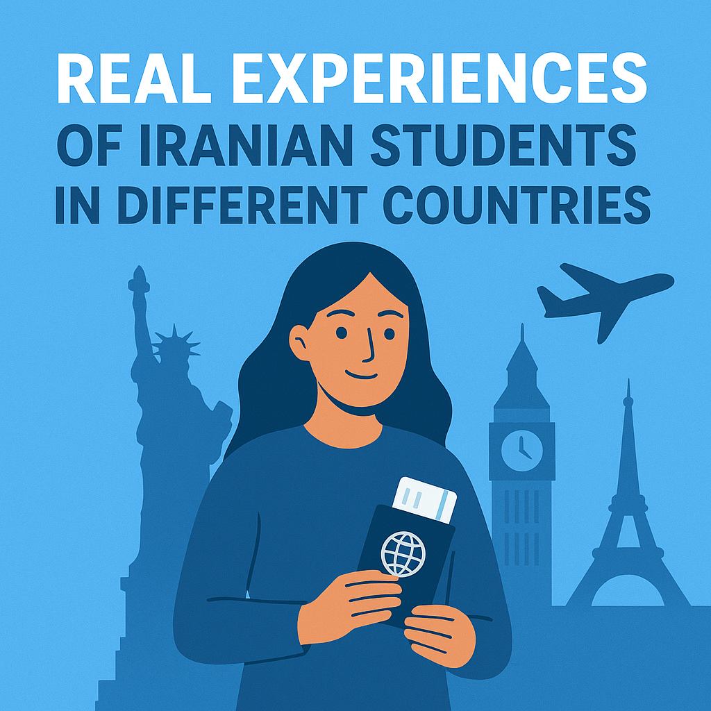 Real experiences of Iranian students in different countries